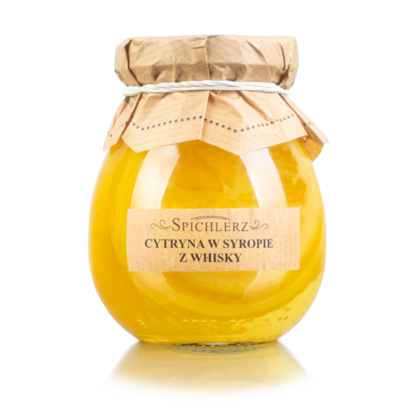Cytryna w syropie z whisky