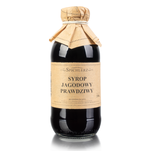 syrop jagodowy prawdziwy