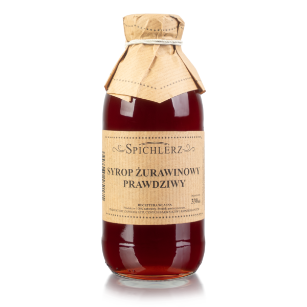syrop Żurawinowy prawdziwy