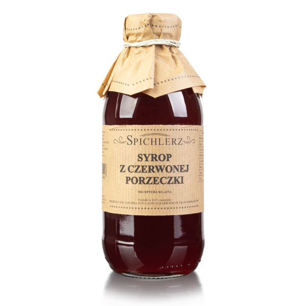 Syrop z czerwonej porzeczki