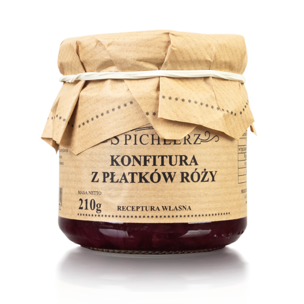 konfitura z płatków róży